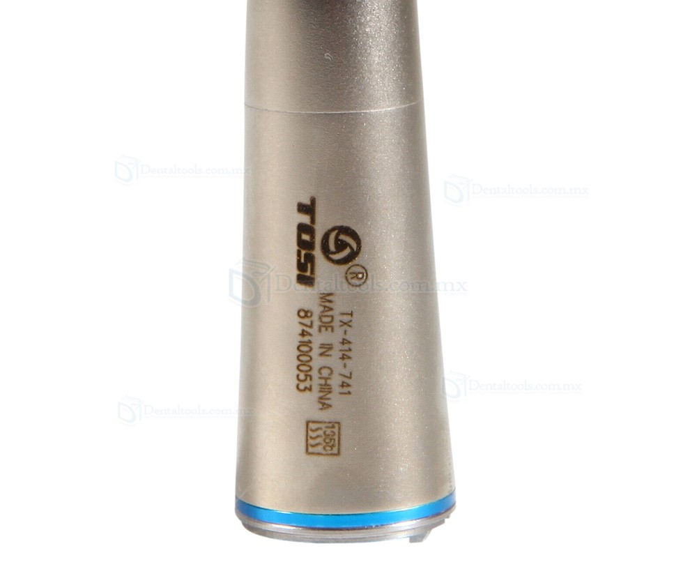 TOSI TX-414-741 Contra&aacute;ngulo dental 1:1 tipo E con fibra &oacute;ptica